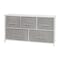 Flash Furniture White/Gray 5 Drawer Storage Chest Organizer WX-5L206-X-WH-GR-GG - alternate 7